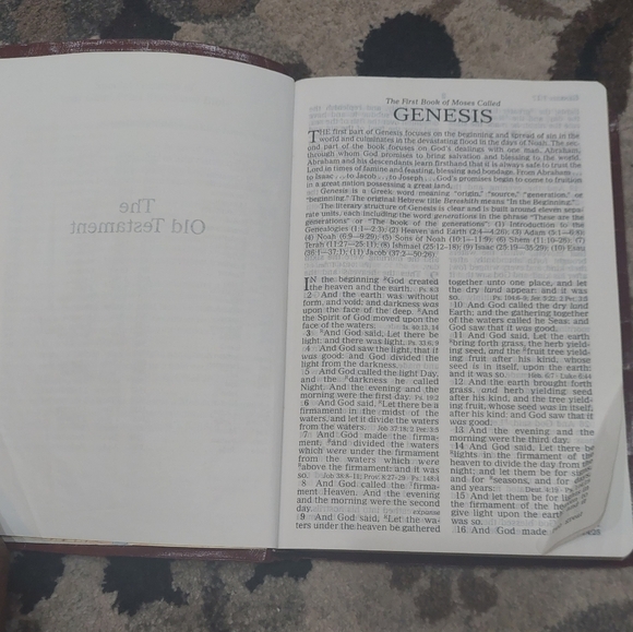 Holy Bible KJV King James Version Reference Edition Red Regency T. Nelson - Picture 5 of 12